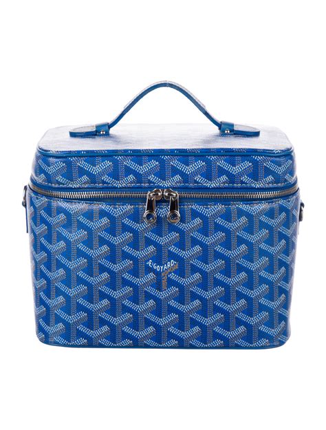 vanity goyard bag|goyard makeup case.